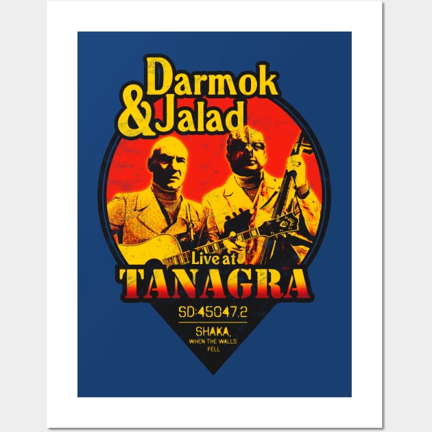 Darmok & Jalad at Tanagra - Sunset Wall Art by rycotokyo81